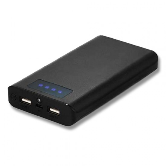 15600 mAh 2 USB, Fenerli, Dijital Ekranlı Powerbank TOPTAN